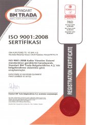 ISO 9001:2000  Kalite yönetim sistemi