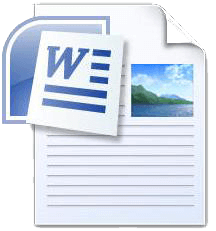 word logo